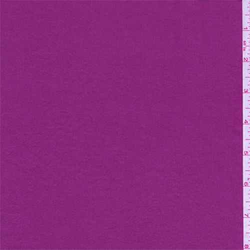 Fuchsia Shimmer Jersey Knit