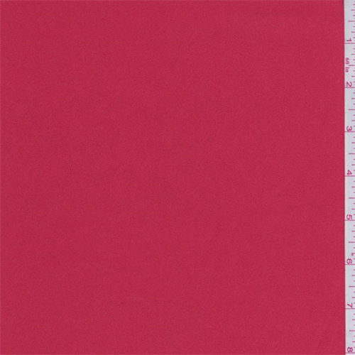 Poppy Red Crepe Back Satin