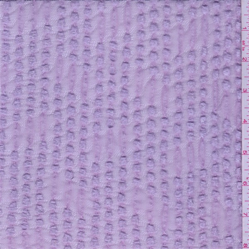 Lavender Textured Dot Mesh