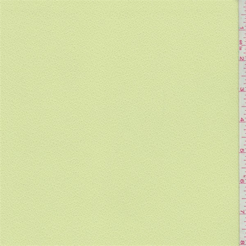 Sunny Lime Polyester Crepe