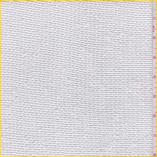White Slubbed Mesh