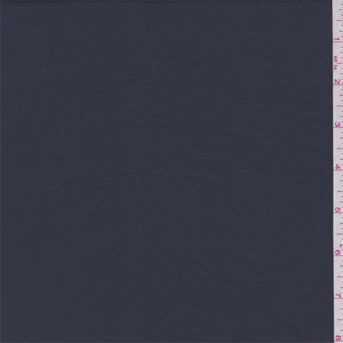 Mediterranean Blue Polyester Crepe