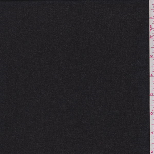 Black Polyester Chiffon