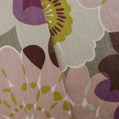 large scale floral print fabric