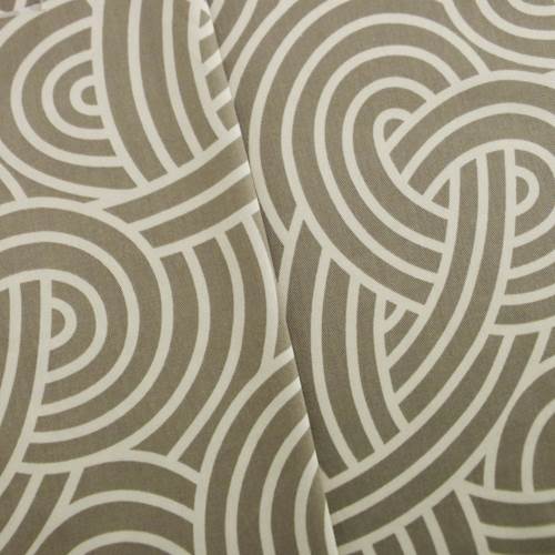 Cotton Winding Taupe Brown Print Home Decorating Fabric