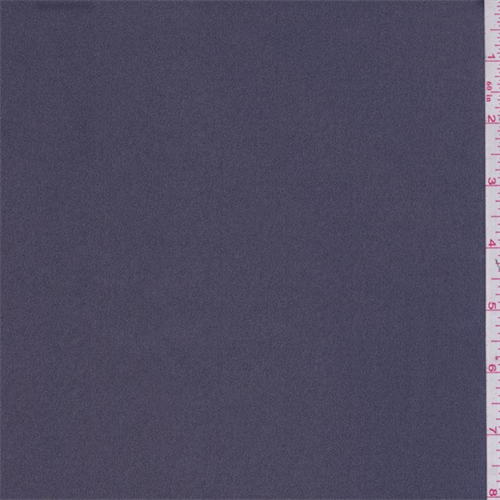 Dewberry Purple Crepe Back Satin