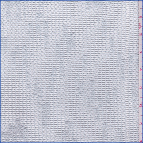 Ice Blue Slubbed Mesh