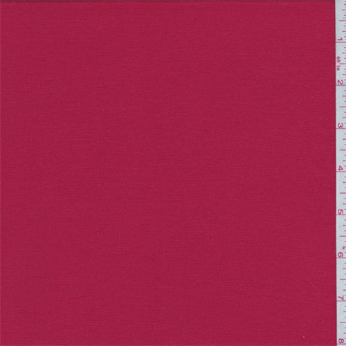 Cherry Red Rayon Jersey Knit