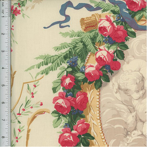 Designer Cotton Heavenly Multicolor Print Home Decorating Fabric DFW51391