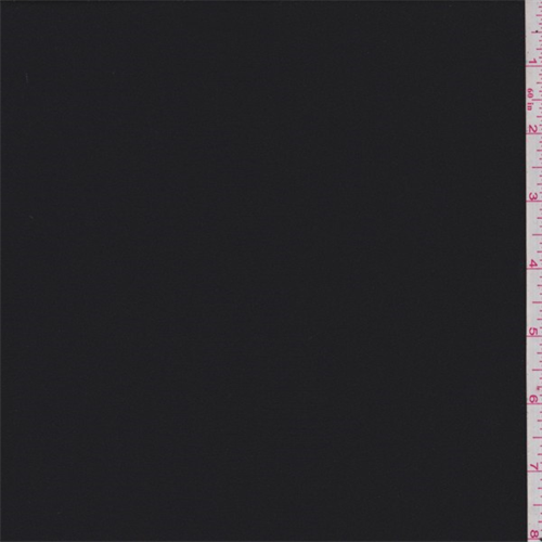 Black Satin Chiffon