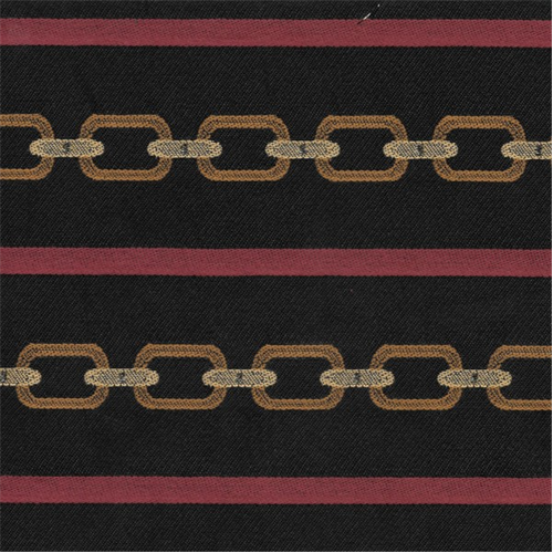 Black/Red Firenze Woven Home Decorating Fabric DFW50870