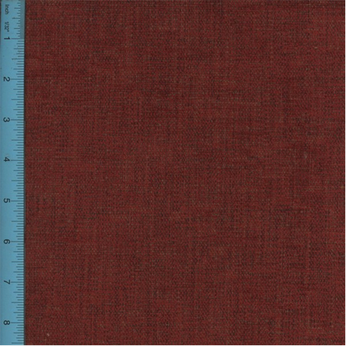 Chenille Montage Red Home Decorating Fabric DFW50909