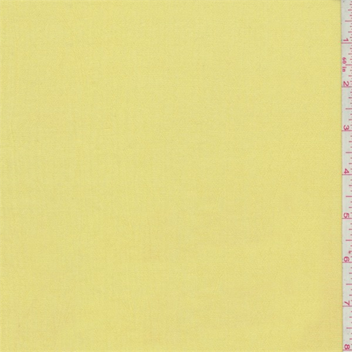 Bright Lemon Yellow Rayon Gauze