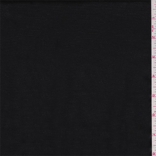 Black Novelty Polyester