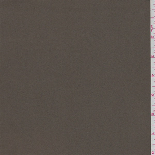 Timber Brown Microfiber Twill Peachskin