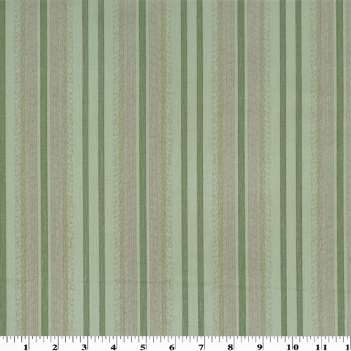 Green/Purple Stripe Print Moleskin Home Decorating Fabric DFW51483