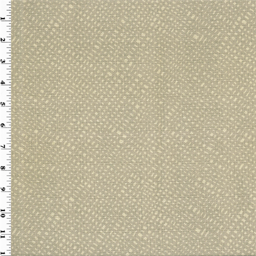 Linen Blend Taupe Gray Woven Texture Print Home Decorating Fabric DFW51497