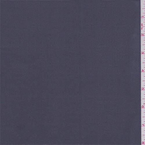 Granite Grey Stretch Silk Chiffon