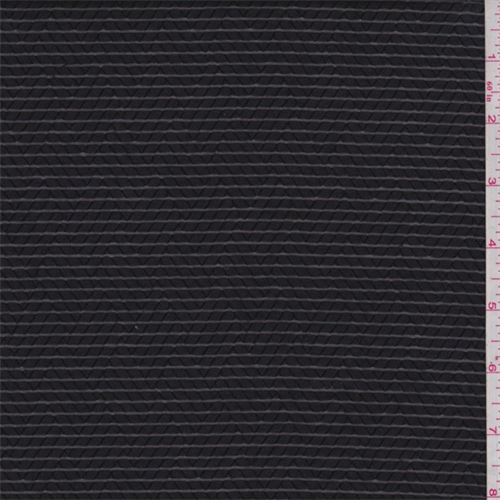 Black Diamond Basketweave Burnout Shirting