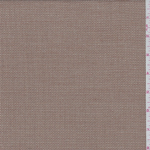 Tan/Brown Polyester Suiting
