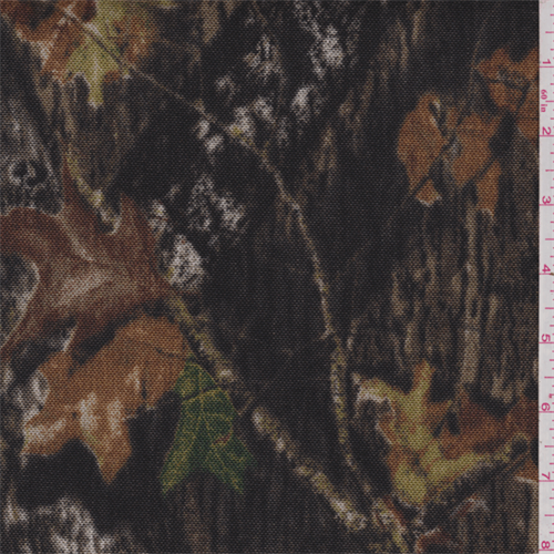 *2 5/8 YD PC--Brown Camouflage Nylon Canvas