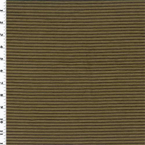 Brown Rib Stripe Chenille Home Decorating Fabric DFW51512