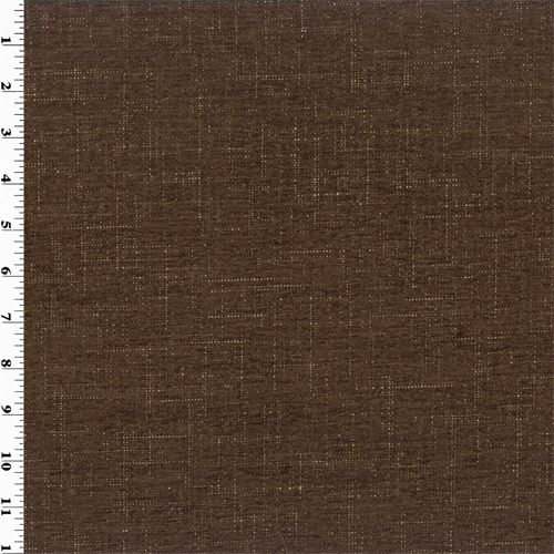 Brown Chenille Home Decorating Fabric DFW51519