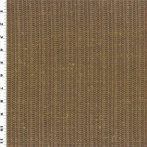 Black/Beige Textured Woven Stripe Home Decorating Fabric DFW51573