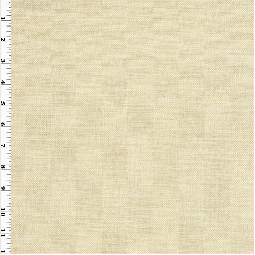 Cream Ivory Chenille Home Decorating Fabric DFW51621