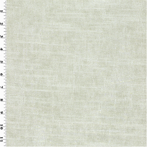 Silver/White Gaga Metallic Linen Home Decorating Fabric DFW51728