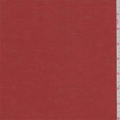 Dark Orange Cotton Lawn