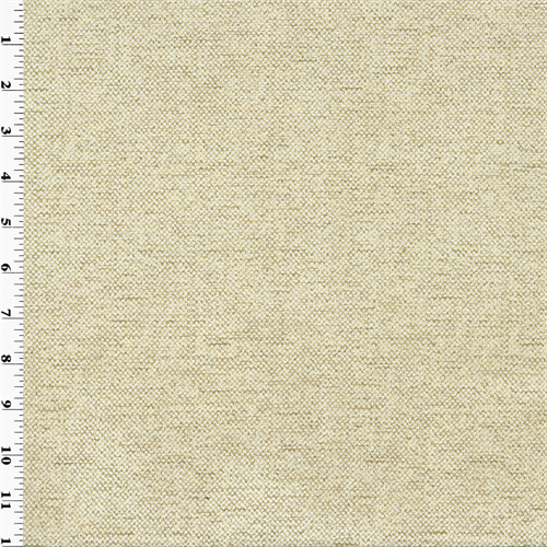 Designer Ivory Sparkle Chenille Home Decorating Fabric DFW51762