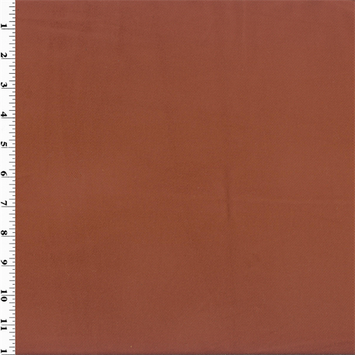 Cotton Brick Red Twill Home Decorating Fabric DFW51799