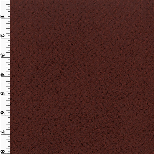 Polartec Double Sided Curly Fleece - Wine Red DFW10161