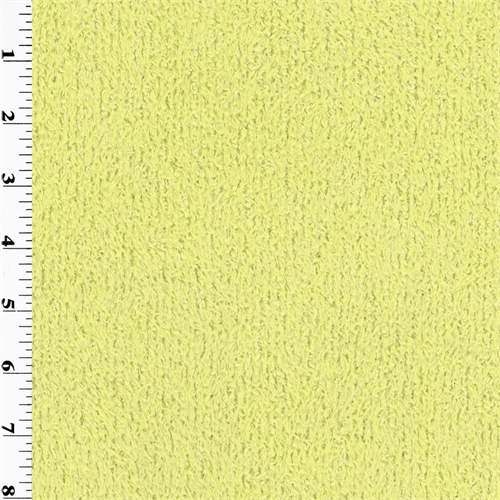 Polartec Double Sided Curly Fleece - Sour Lemon DFW10157
