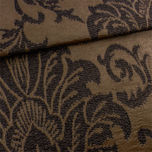 Luilor Art Mattoir Brown Floral Jacquard Decorating Fabric