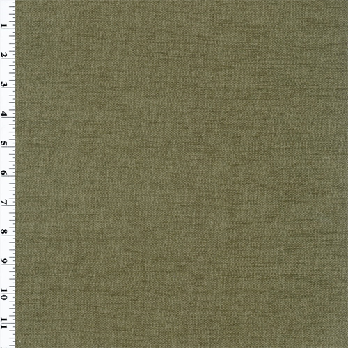Moss Brown Chenille Home Decorating Fabric DFW50361