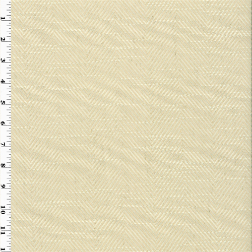 Ivory Zegna Herringbone Home Decorating Fabric DFW50377