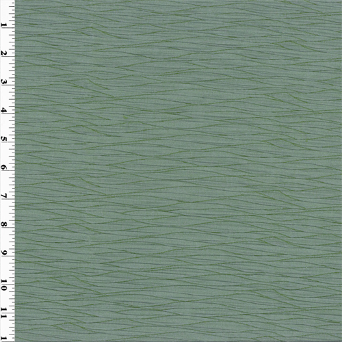 Designer Teal Twitter Pleated Taffeta Home Decorating Fabric DFW50391