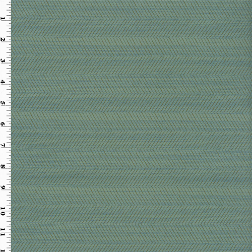Teal Caraway Herringbone Home Decorating Fabric DFW50409