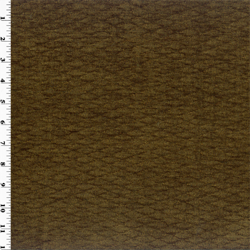 Saddle Brown Marina Chenille Home Decorating Fabric DFW50449