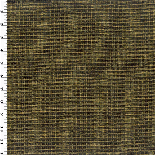 Golden Black Cosmo Chenille Home Decorating Fabric DFW50451