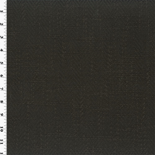 Black Canali Herringbone Home Decorating Fabric DFW50454