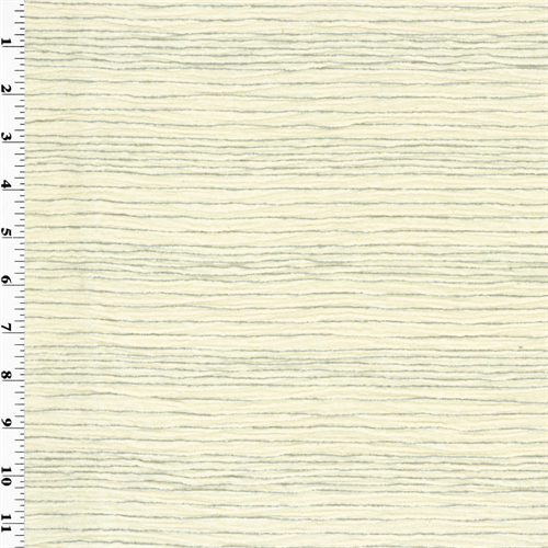 Designer Dove White Crush Pleated Chenille Home Decorating Fabric DFW50471