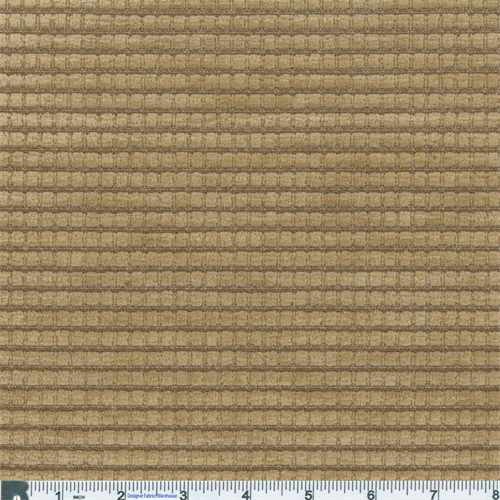 Wheat Beige Kahuna Stripe Chenille Home Decorating Fabric DFW50608