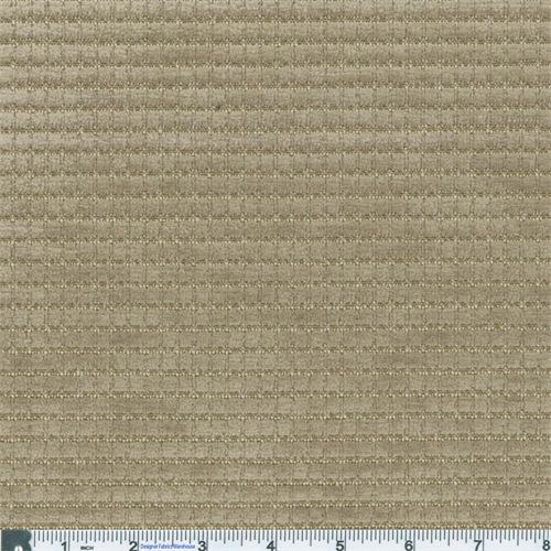 Barley Beige Kahuna Stripe Chenille Home Decorating Fabric DFW50609