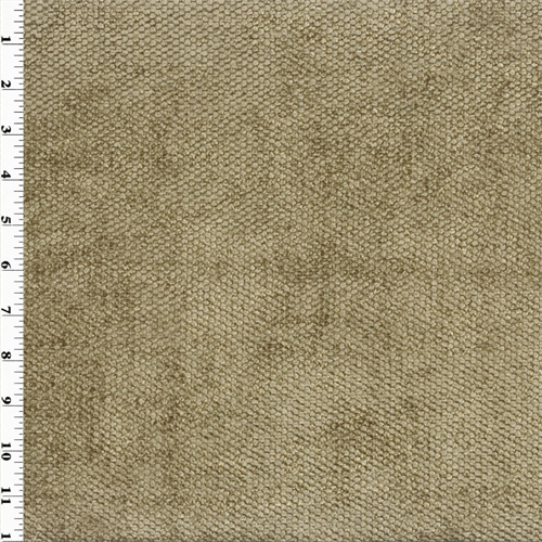 Designer Teak Brown Hermes Chenille Home Decorating Fabric DFW50671