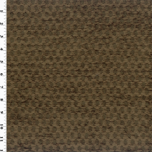 Fudge Brown 5th Ave. Chenille Home Decorating Fabric DFW50768