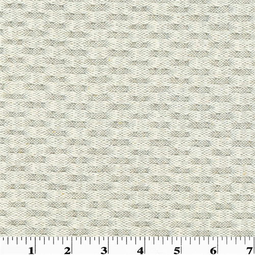 Designer Ivory Salvador Waffle Home Decorating Fabric