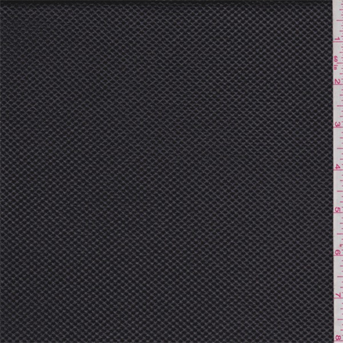 Black Patent Pique Pleather